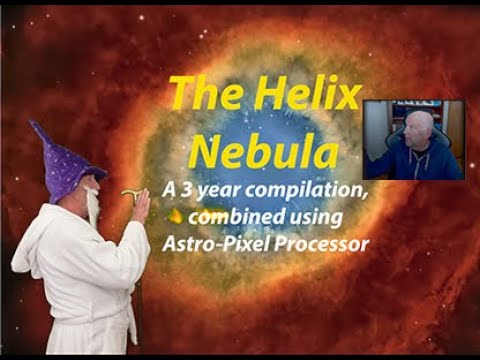 Helix Nebula - a 3 year compilation of different focal lengths, combined using Astro-Pixel Processor