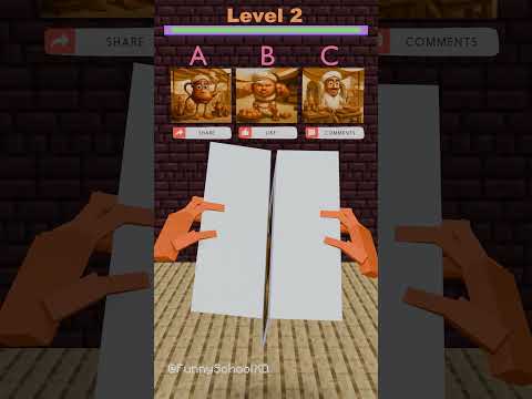 A, B or C?? You definitely can't answer this question (3 levels)🤔