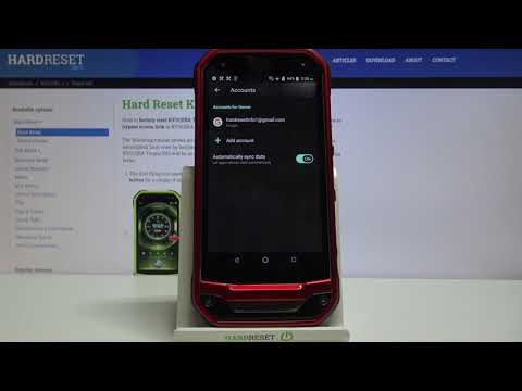 How to Add / Remove Google Account in KYOCERA Torque G03 – Manage Google Account