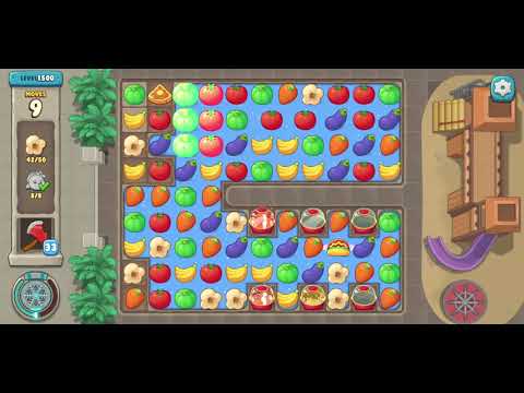 We Bare Bears Match3 Repairs Level 1500 - No Boosters