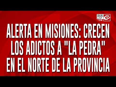 ¡Alerta roja por la "droga zombie"! La letal "Pedra" causa estragos en Misiones