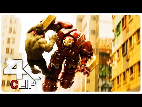 Hulkbuster VS Hulk Fight Scene | AVENGERS AGE OF ULTRON (2025) Movie CLIP