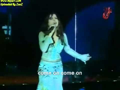 Nancy Ajram Habibi Ya Aini English Subtitles Live Rare 2003
