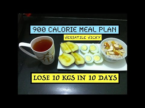 Egg Diet For Weight Loss | 900 Calorie Diet To Lose 10Kg In 10 Days | Egg Diet By Versatile Vicky Video