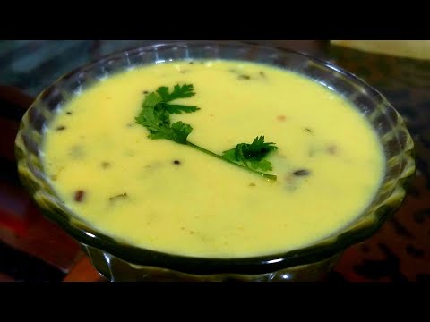 How to make Dahi Kadhi |No Onion No Garlic Kadhi Recipe - Easy & Quick Dahi Besan Kadhi Recipe