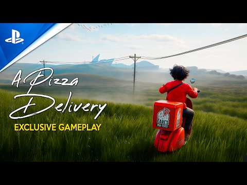 A PIZZA DELIVERY First 15 Minutes Gameplay | New Surreal DELIVERY SIMULATOR like Death Stranding