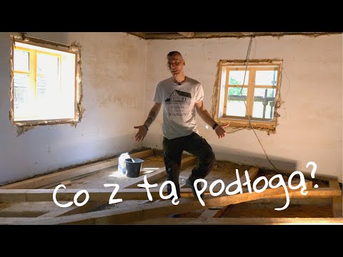 We are laying floors in our cottage Part 1 - Renovating the floor in an old house.