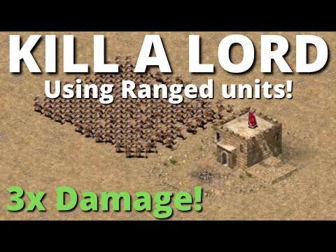 Deal more DAMAGE to LORDS using RANGED UNITS - Stronghold Crusader