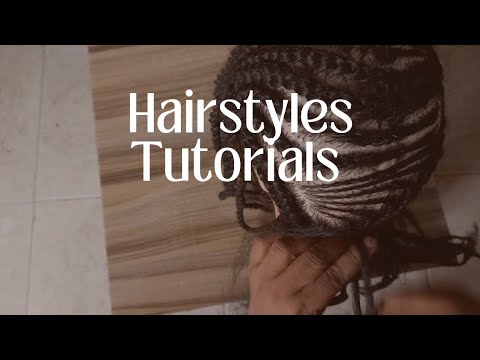 How to Braid Hair For Complete Beginners Tutorial #tutorial #braids #cornrows
