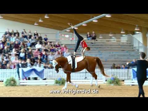 Paula Waskowiak - Female 23 - DJM Voltigieren München 2018