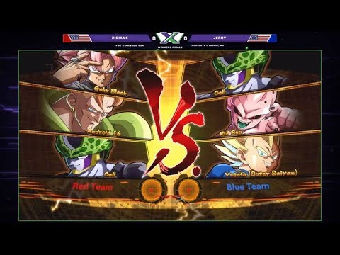 F@X 254 DBFZ - Zidiane Vs. Jerry - Dragon Ball FighterZ Winners Finals