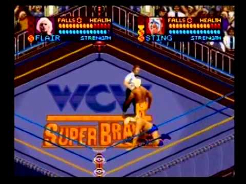 WCW Superbrawl Wrestling Super Nintendo