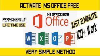 How to Activate MS Office 2016 for FREE [100% Working] @CollegeofEngineers