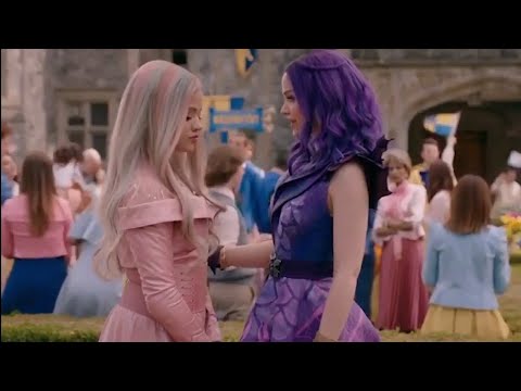 Descendants 3 - Audrey is jealous of mal (hd)