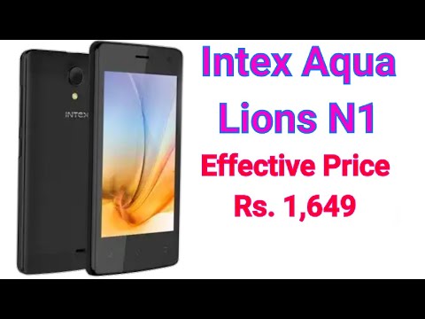 Intex Aqua Lions N1 Full Specifications || My Opinion