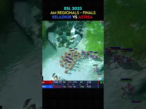 Kelazhur vs Astrea-ESL 2023 AM Regionals-Grand Finals-Highlight 12 #shorts #starcraft #starcraft2