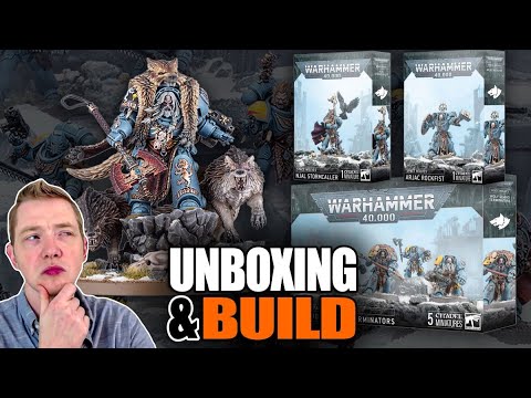 Unboxing the New Space Wolves- Are They Worth It? #warhammer40k #gamesworkshop