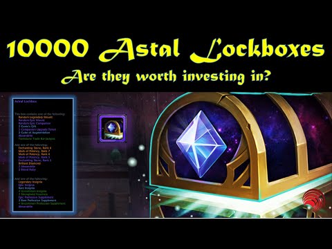 Neverwinter: Opening 10000 Astral Lockboxes - Worth investing?