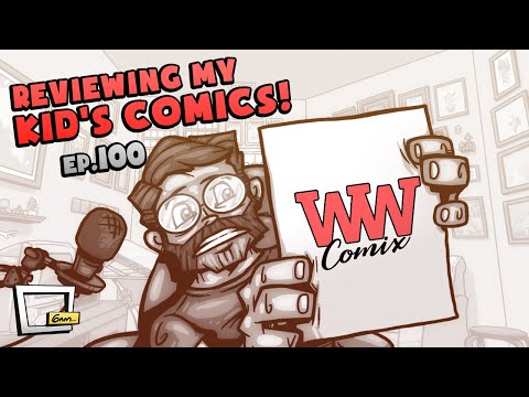 Reviewing My 9-Year-Old's Comics: World Wide Comix Encyclopedia Part I