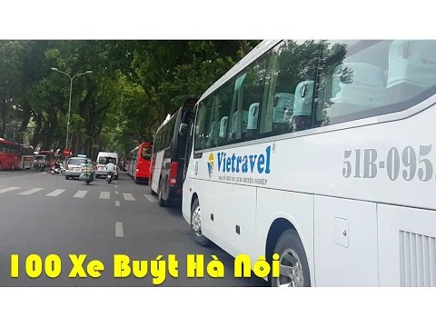 100 Xe Buýt Hà Nội - Hanoi Bus #9 Wheels On The Bus the Vehicles Popular Nursery Rhyme by HT BabyTV Video