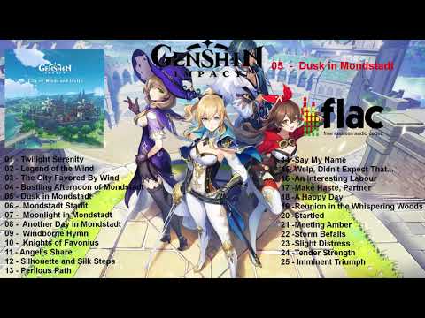 Genshin Impact City of Winds and Idylls Original Game Soundtrack Disc 1 [FLAC]