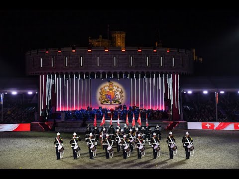 Top Secret Drum Corps - The Band of Her Majesty's Royal Marines - Queens Platinum Jubilee 2022
