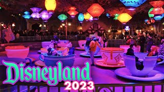Mad Tea Party 2023 - Disneyland Rides 4K POV