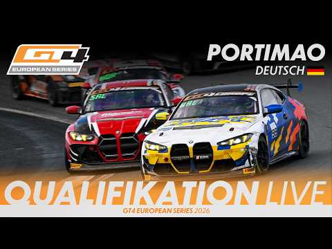 LIVE I Qualifikation I Portimão I GT4 European Series 2026 (Deutsch)
