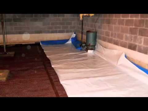 Crawl Space Encapsulation & Conditioning in PA | Burke Construction