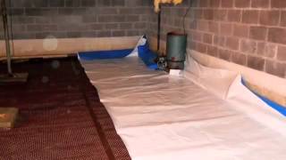 preview picture of video 'Crawl Space Encapsulation & Conditioning in PA | Burke Construction'