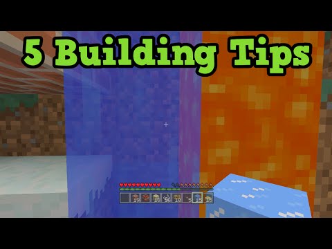 ibxtoycat - Minecraft Xbox 360 + PS3 - 5 Building in Survival Tips