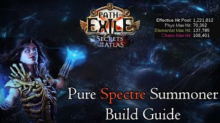 Wretched Defiler Pure Spectre Necromancer League Start Build Guide | Path of Exile SoTA