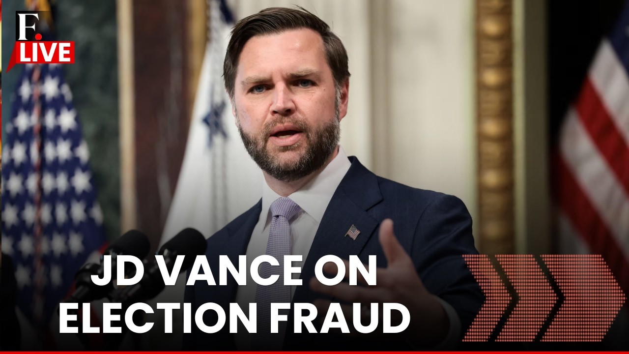 US Vice President JD Vance Heads to Maine to Speak on Election Fraud Prevention | LIVE
