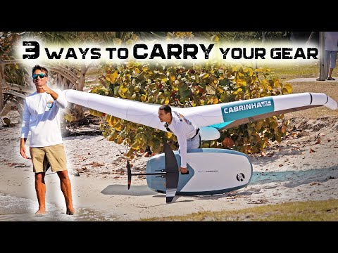3 ways to carry your Wing Foil gear