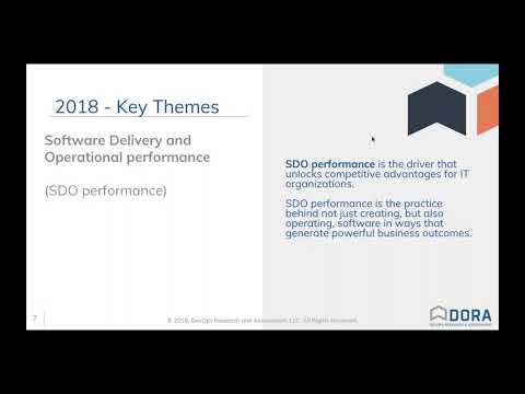 Accelerate: State of DevOps 2018  Strategies for a New Economy