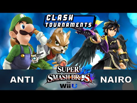 CLASH Invitational for Smash Wii U - Anti (Fox/Luigi) vs SWR Nairo (Dark Pit)
