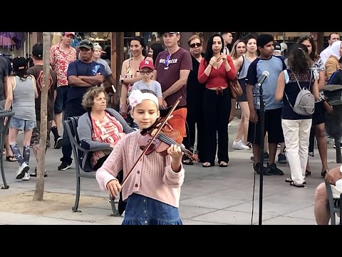 WOW...HOW TO ATTRACT A CROWD in 5 SECONDS - I Don't Care - Ed Sheeran & Justin Bieber | Violin Cover