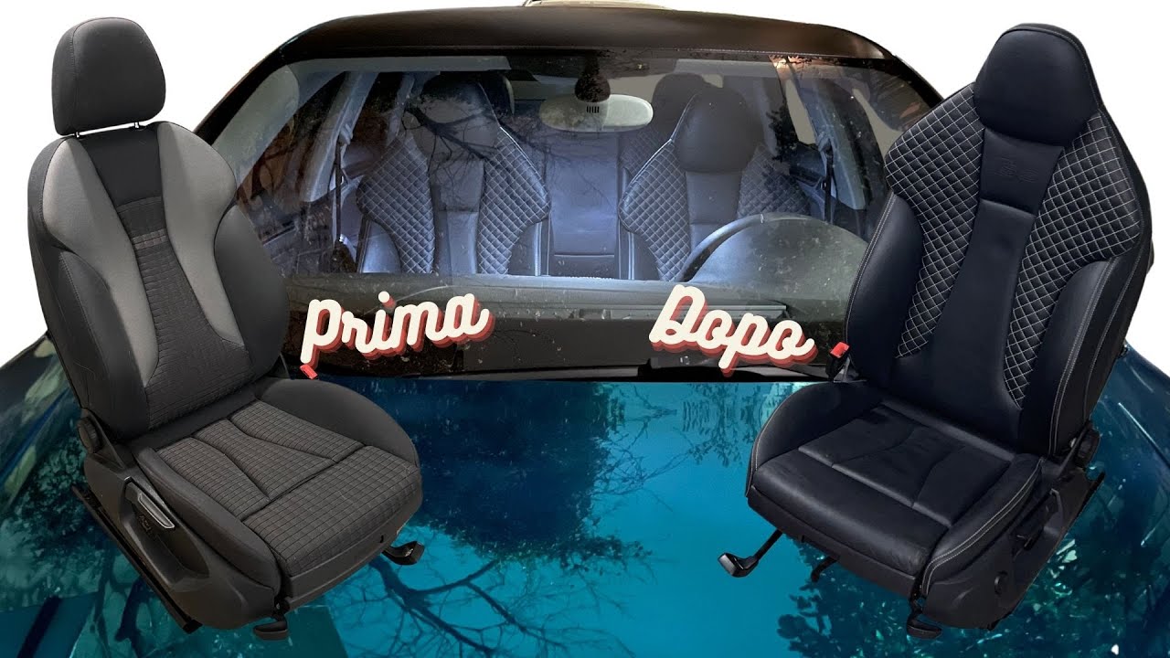 Come cambiare sedili tunnel centrale e attivare lombare audi a3 8v 2012-2019