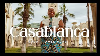 VLOG: Casablanca | Solo Travel, Landmark Photoshoot, Lost Camera, Travel Skin/Body Care