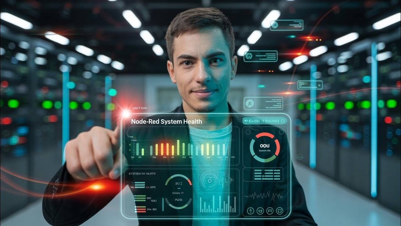 Node-RED as a System Health API & Dashboard
