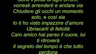 Roby Facchinetti e Riccardo Fogli - Il segreto del tempo (Sanremo 2018) testo