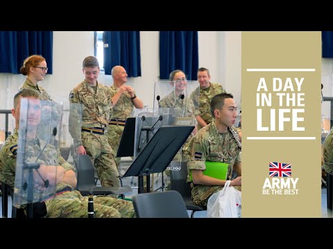 A day in the life of an Army musician | British Army Band Colchester | British Army Music