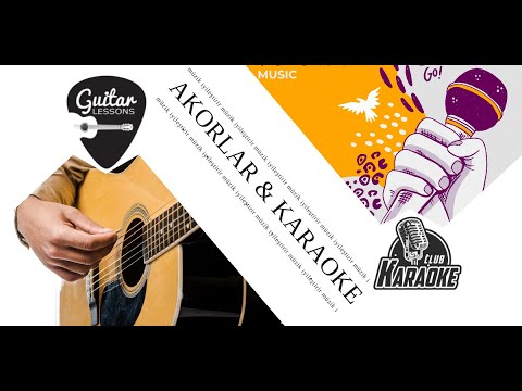 “Ahmet Kaya - Böyle Bir Sevmek | Karaoke + Gitar Akorları | 🎸🎤”