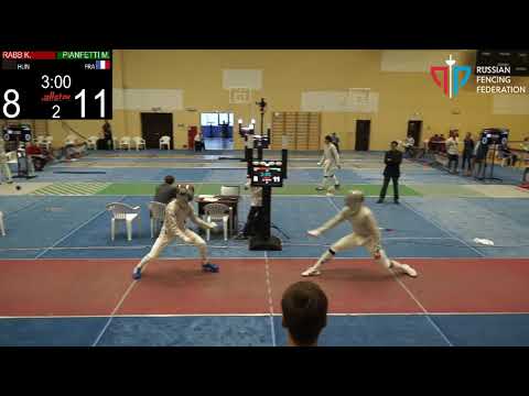 Black Sea Cup 2018 SM T32 Pianfetti (FRA) - Rabb (HUN)