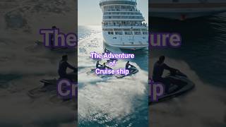 Jet ski  of Cruise ship #nice #funny #comedy # short #YouTube short# AI # Tour and Travels