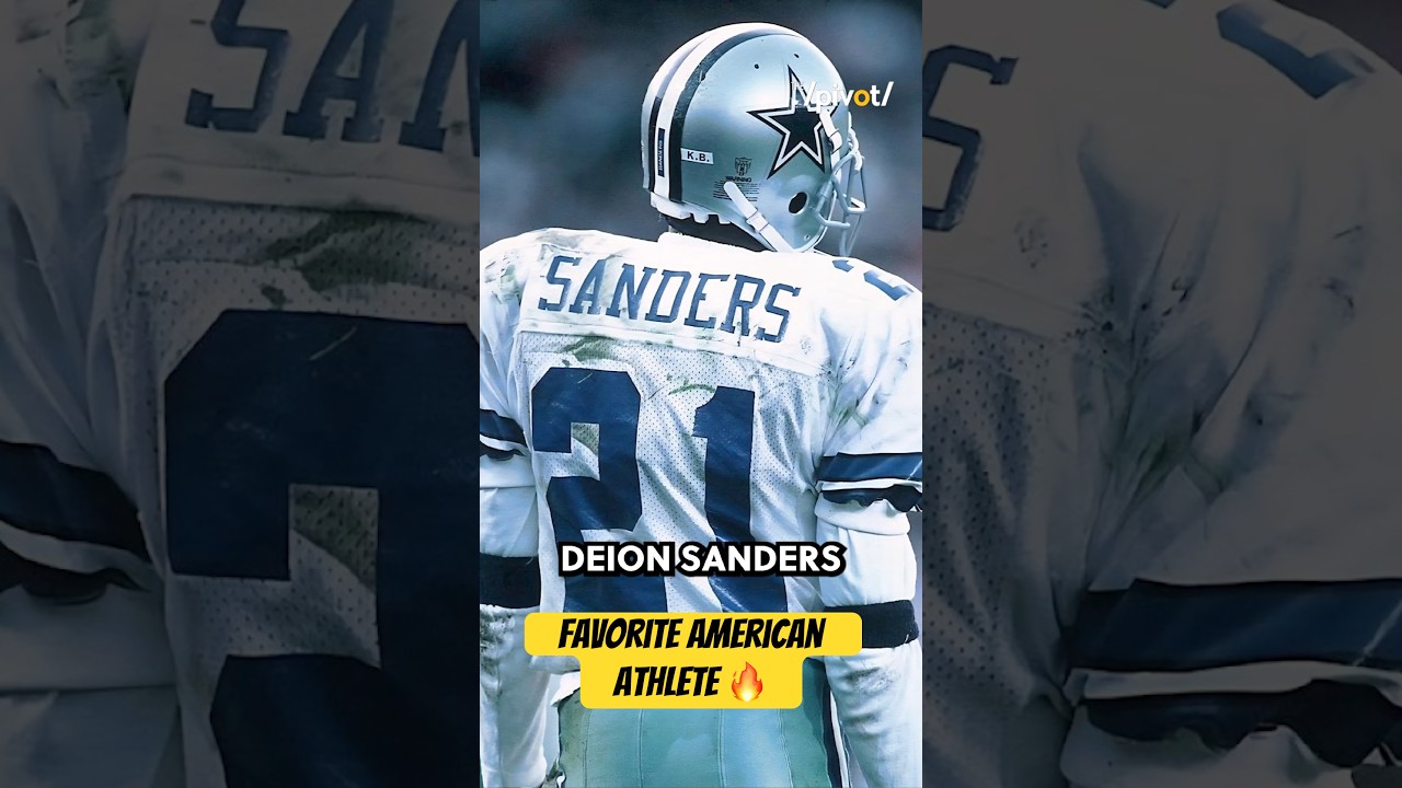 The real football stars loving the American football stars…Prime Time a global icon for sure.