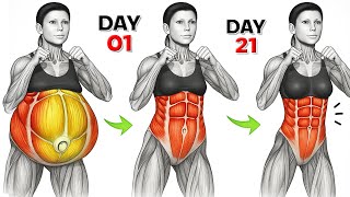30 Min Standing Workout 🔥 Melt Flabby Stomach Fat & Lose Belly Fat at Home | Transform Your Waist