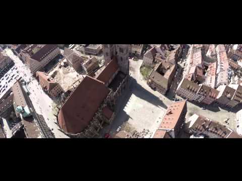 Nürnberg aus der Vogelperspektive in 4K