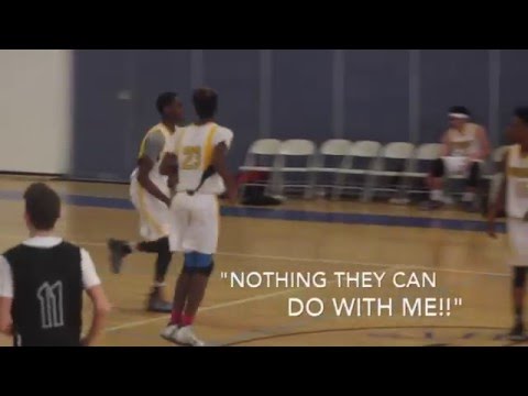 Newly Turned 14 Year Old 6'3 Guard Travis Gray Goes OFF For 39 Points ay Spotlight Vs City Rocks