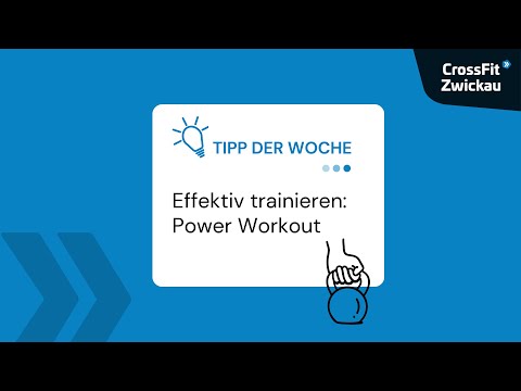CFZ Tipp der Woche - Effektiv Trainieren
